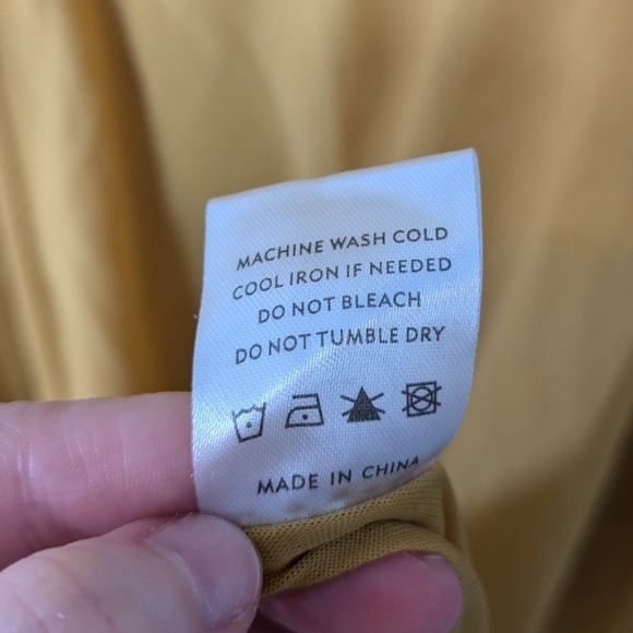 Baltic Born Ivy Maxi Length Mustard Yellow Flowy Wrap Dress Size XXXL / 3XL - Picture 11 of 12